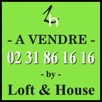 panneau vert à vendre - 02 31 86 16 16 by Loft & House